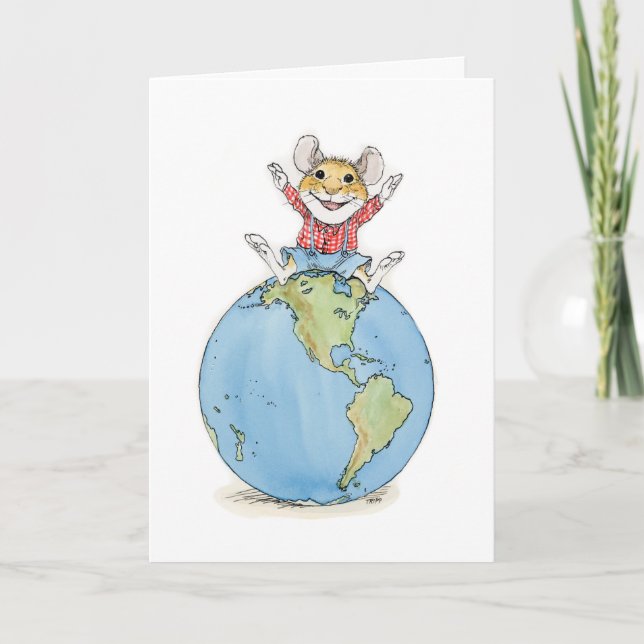 "You mean the world to me" Global Mouse Card (Front)