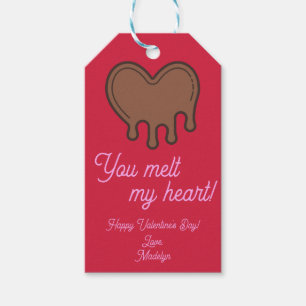 You Melt My Heart Valentine's Gift Tag