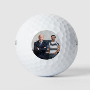 You Met President Joe Biden   Add Your Photo Golf Balls