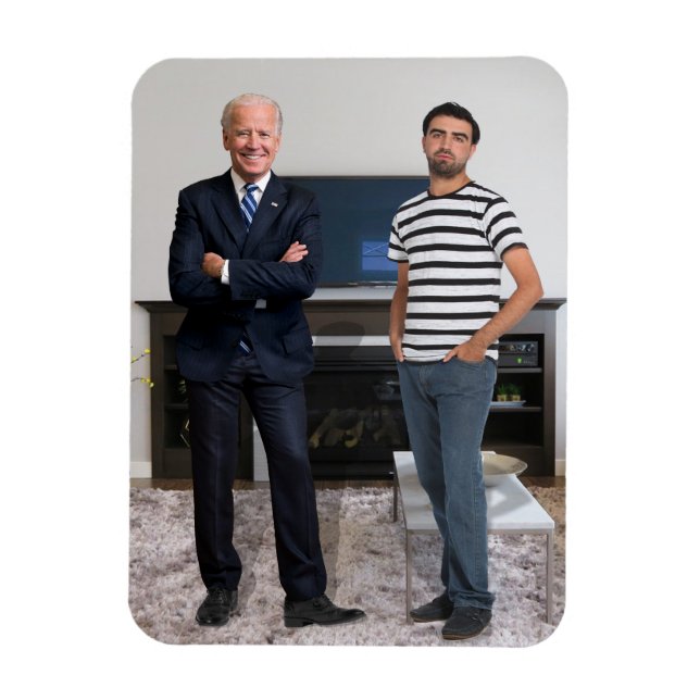 You Met President Joe Biden | Add Your Photo Magnet (Vertical)