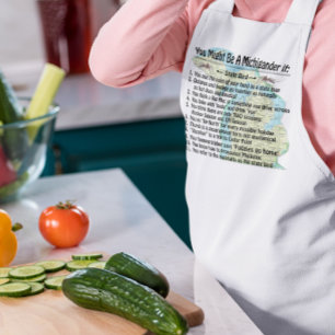 You Might Be A Michigander If: Kids Apron