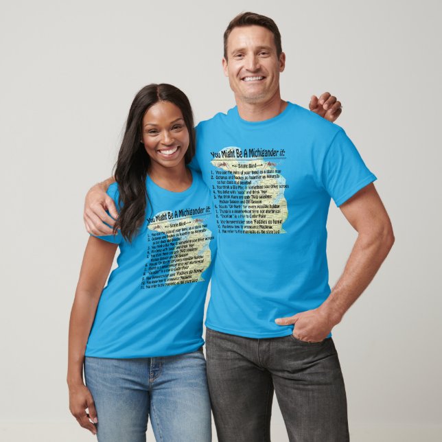 You Might Be A Michigander If: T-Shirt (Unisex)