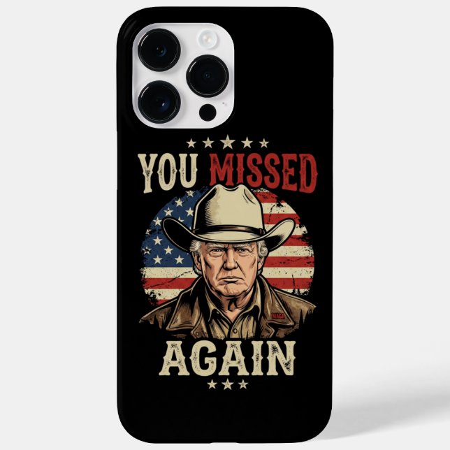 you missed again Case-Mate iPhone case (Back)