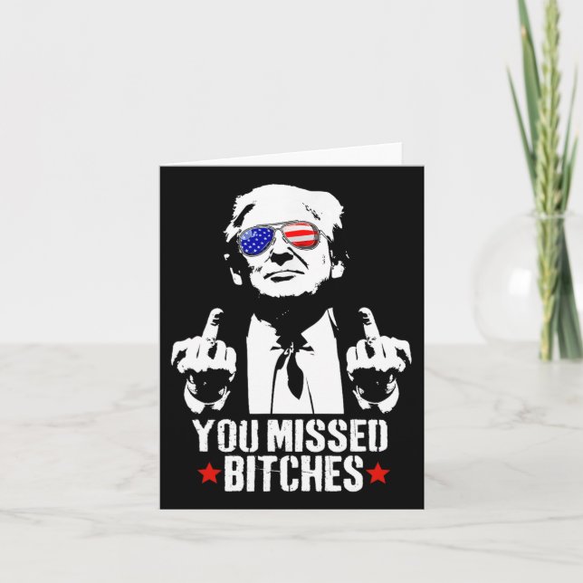 You Missed  Card (Front)