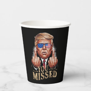 You Missed Donald Trump US Election Paper Cups