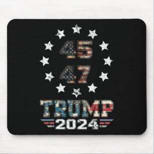 You Missed Twice Western Trump Cowboy Trump 2025 U Mouse Mat