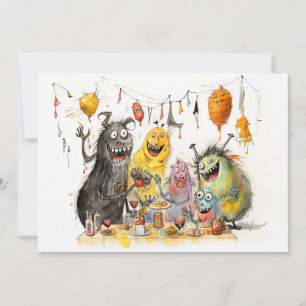 You Monster! Halloween Party Invitation