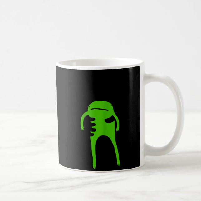 You Must Accept The Frog Funny Meme Saying Quote  Coffee Mug (Right)