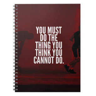 You Must Do - Workout Motivational Notebook
