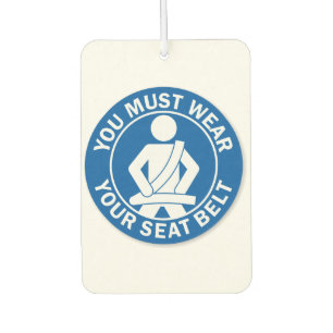 You Must Seat Your Belt Air Freshener