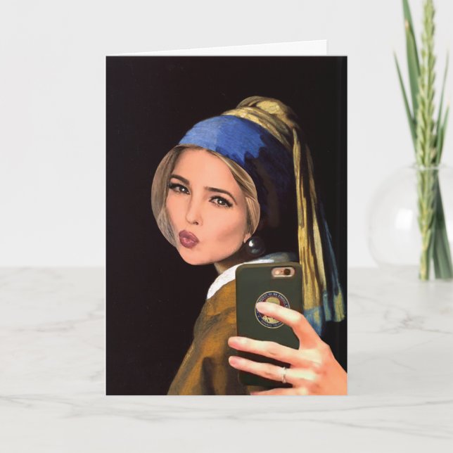 You, My Selfie and I Customisable Birthday Card (Front)