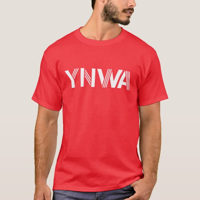 You Never Walk Alone YNWA Red T-Shirt (Front)