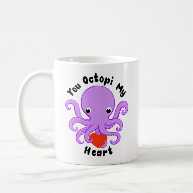 You Octopi My Heart Mug (Left)