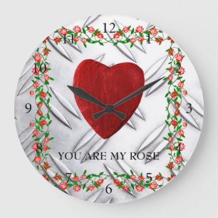 You of acres my rose large clock