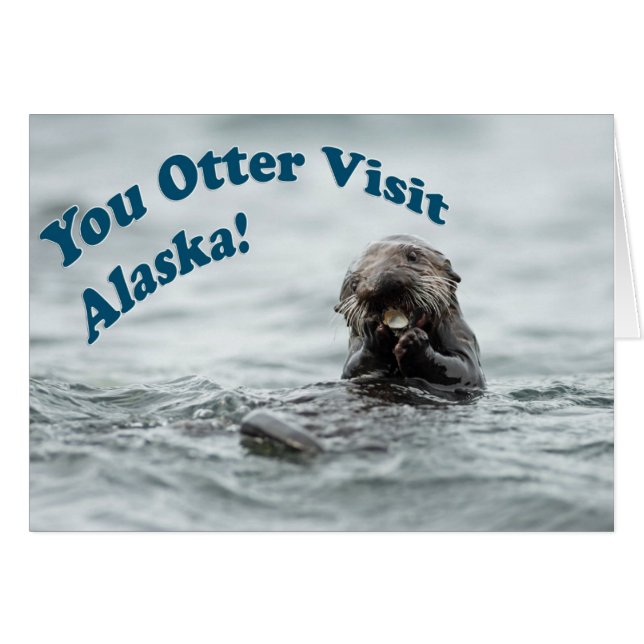 You Otter Visit Alaska (Front Horizontal)