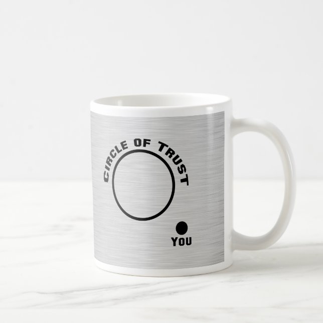 You Outside the Circle of Trust Coffee Mug (Right)