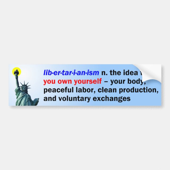 You Own Yourself Bumper Sticker (Front)