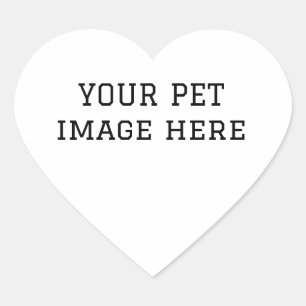 you pet image here  heart sticker