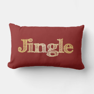 You Pick the Colour Christmas Jingle Bells Pillow