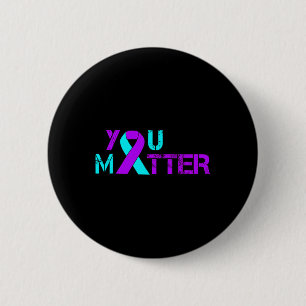 You Problem Suicide Prevention Depression Awarenes 6 Cm Round Badge