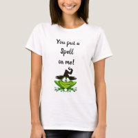 You Put a Spell on Me Frog in Witch's hat