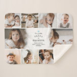 You Put The Grand In Grandpa 10-Photo Sherpa Blanket<br><div class="desc">This personalised photo collage blanket is a heartfelt tribute designed exclusively for grandfathers, celebrating the beautiful bond between generations. This soft Sherpa blanket features a collage of 10 cherished photos, capturing treasured moments shared between grandchildren and their beloved grandpa. Adorned with the endearing message "You put the Grand in Grandpa"...</div>