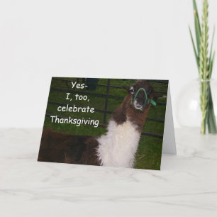 YOU R MY REASON TO BE THANKFUL HOLIDAY CARD