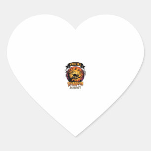 You Re Creepin Meowt Halloween Black Cat Full Moon Heart Sticker
