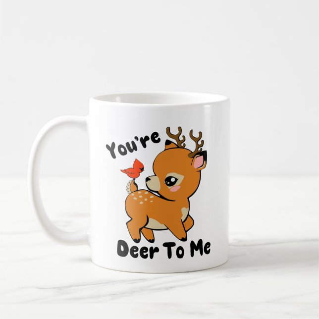 You’re Deer To Me Mug - both males (Left)