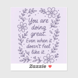 You’re doing great !!