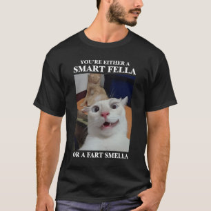 You_re Either a Smart Fella or a Fart Smella Funny T-Shirt