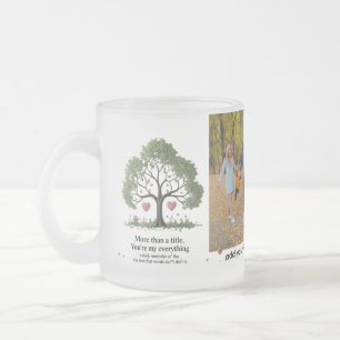 You’re My Everything – Personalized Frosted Glass  Frosted Glass Coffee Mug