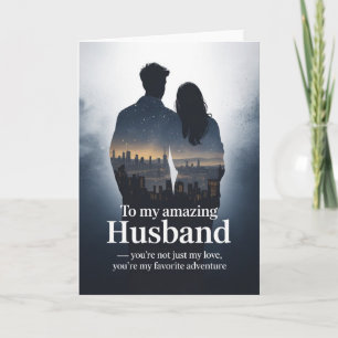 You’re My Favourite Adventure – Elegant Birthday D Card