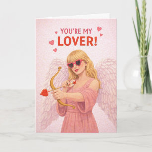 💘 You’re My Lover! – Pop Culture Valentine’s Card