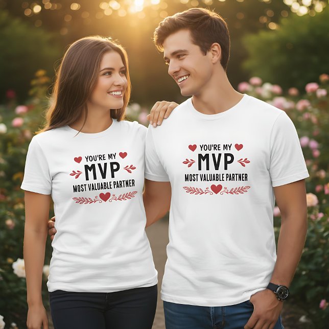 You’re My MVP Most Valuable Partner Funny Love T-Shirt (Creator Uploaded)