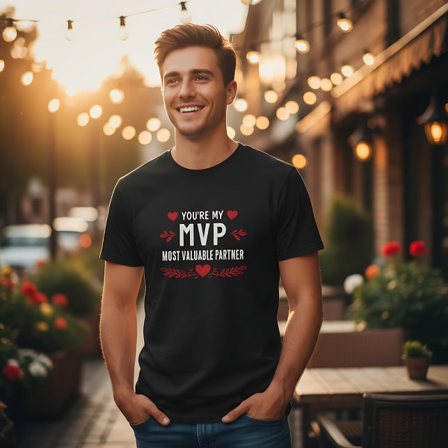 You’re My MVP Most Valuable Partner Funny Love T-Shirt (Creator Uploaded)