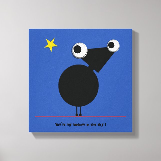 You’re My Rainbow in the Sky by Michele Moses Canvas Print (Front)