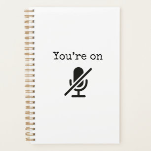 You’re on Mute Funny Planner