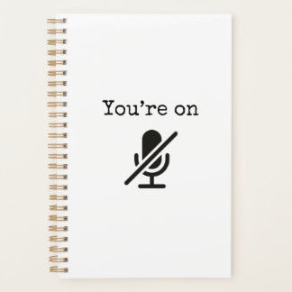 You’re on Mute Funny Planner