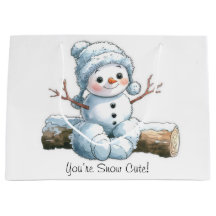 You’re snow cute
