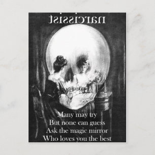 You’re so vain. postcard