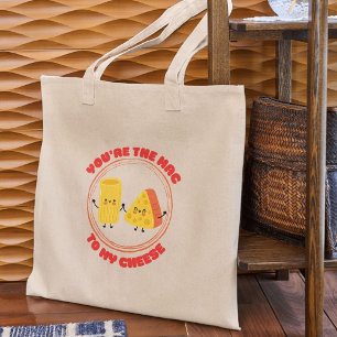 You’re the Mac to My Cheese – Cute Comfort Food Tote Bag