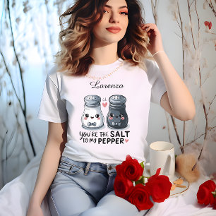 "You’re the Salt to My Pepper" Custom Women’s T-Shirt