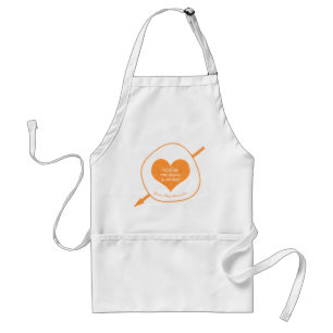 YOU´re the yellow in my egg - Fried Egg Heart Standard Apron