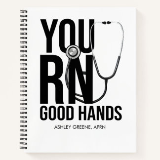 You RN Good Hands Notebook