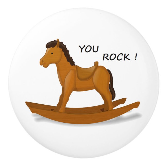 YOU ROCK CERAMIC KNOB (Front)