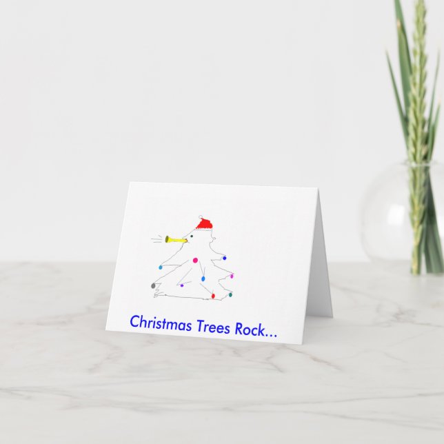 You Rock Christmas Notecards (Front)