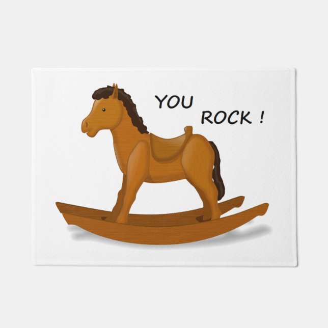 YOU ROCK DOORMAT (Front)