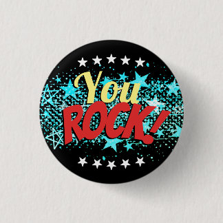 You Rock employee recognition award button