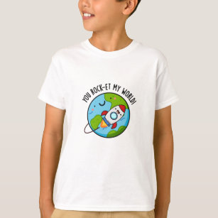 You Rock-et My World Funny Rocket Pun T-Shirt